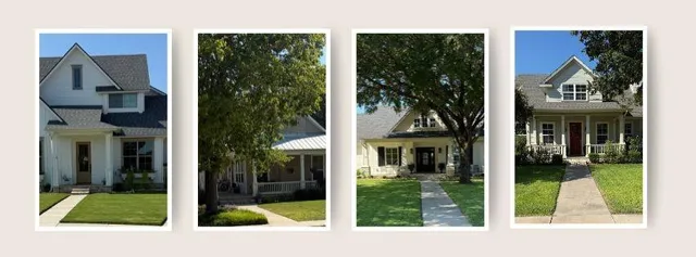 a view of a house with a yard and balcony