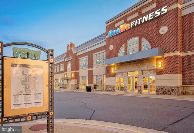 a view of a building with a street