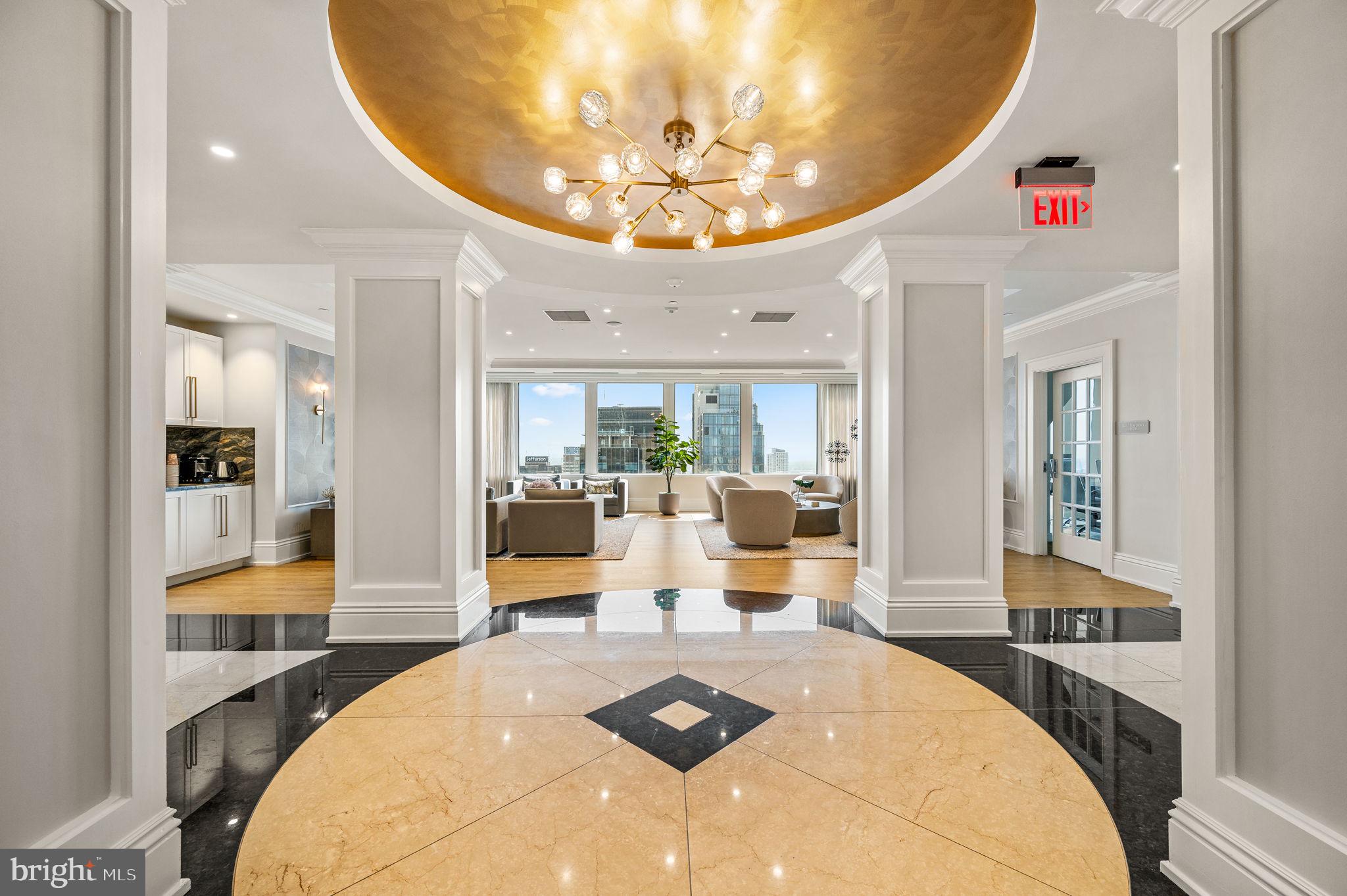 50 South 16th Street, Unit 5203 Philadelphia, PA 19103 - Photo 27 of 60 37th Floor Amenity Floor