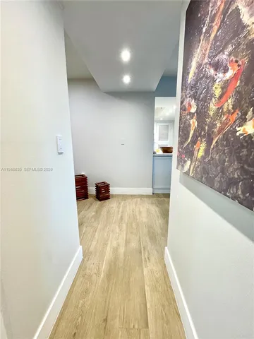 a view of wooden floor in a room