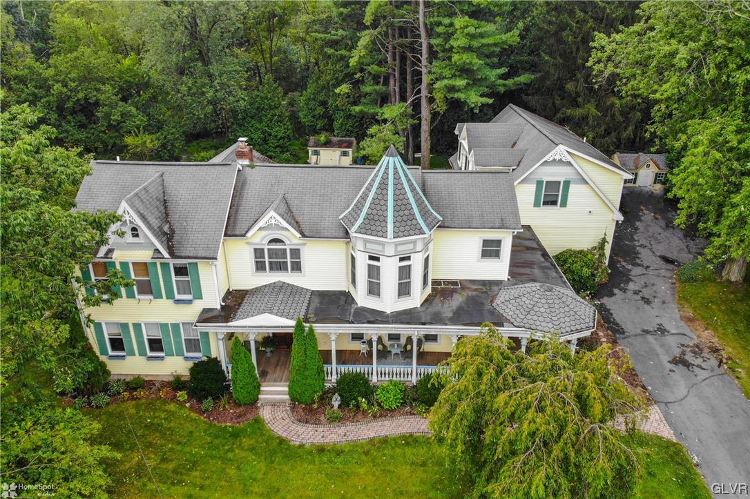 475 English Road Bath, PA 18014 - Photo 2 of 46 an aerial view of a house with a yard