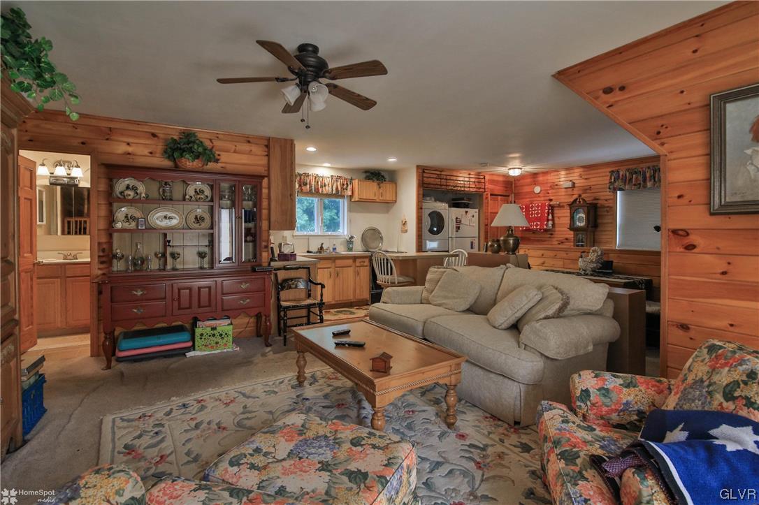 475 English Road Bath, PA 18014 - Photo 35 of 46 a living room with furniture and a fireplace