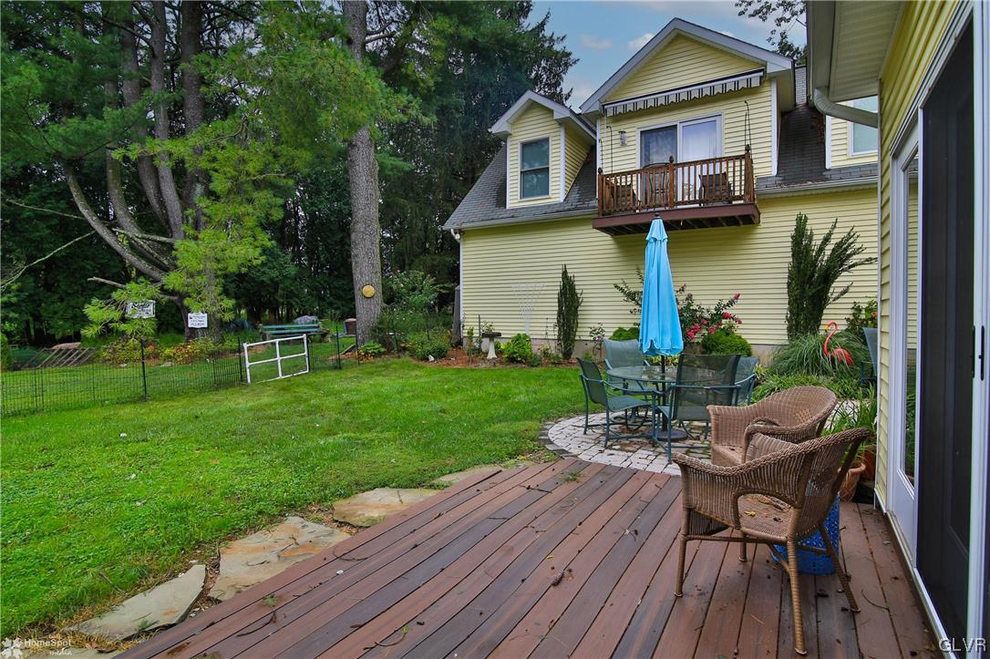 475 English Road Bath, PA 18014 - Photo 46 of 46 a view of a house with backyard sitting area and garden
