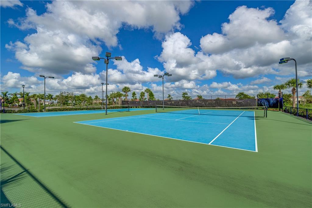 2827 Blossom Way Naples, FL 34120 - Photo 29 of 34 View of tennis court