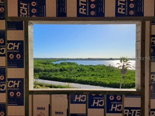 a view of a street with a building