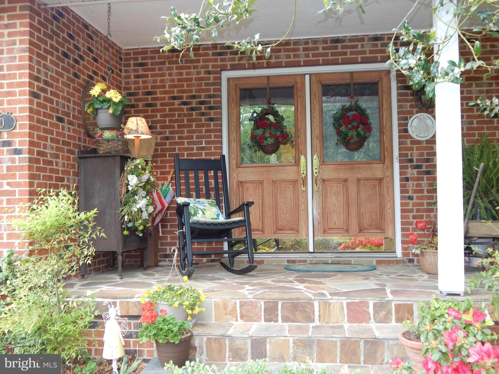 5440 Bicknell Road Indian Head, MD 20640 - Photo 3 of 29 Front Porch w/ Stone Floor