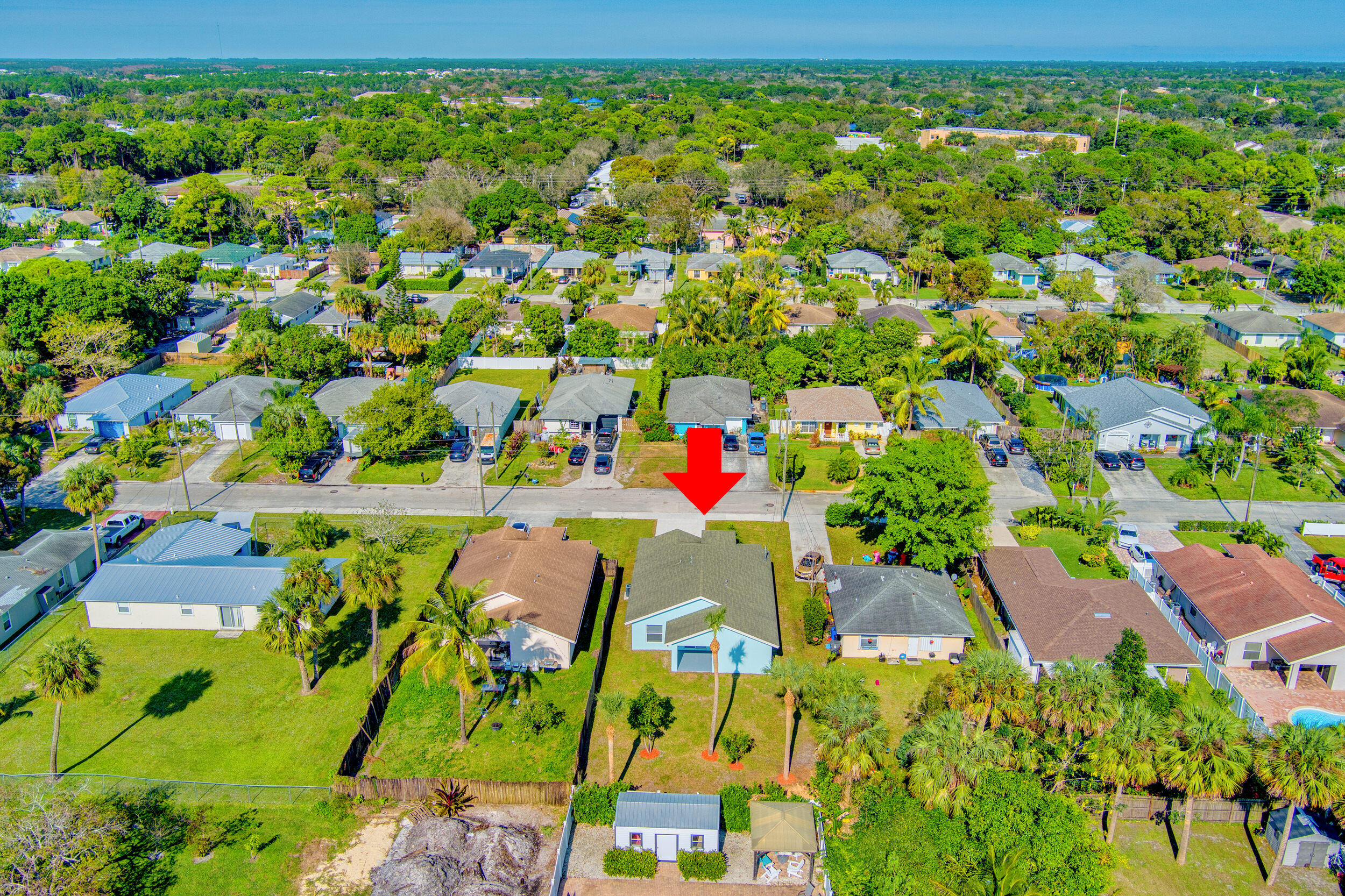 6746 3rd Street Limestone Creek, FL 33458 - Photo 58 of 60 an aerial view of a residential houses