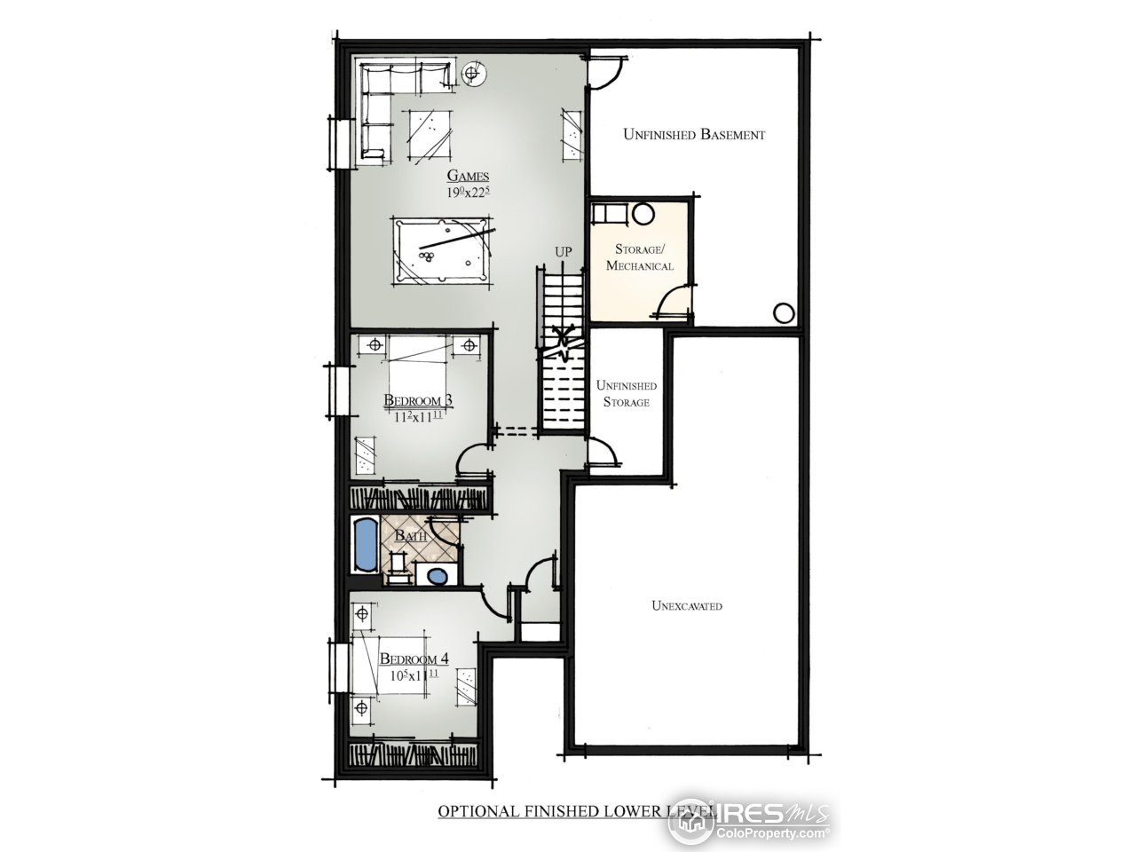 879 Wagon Bend Road Berthoud, CO 80513 - Photo 18 of 24 Finished Lower Level