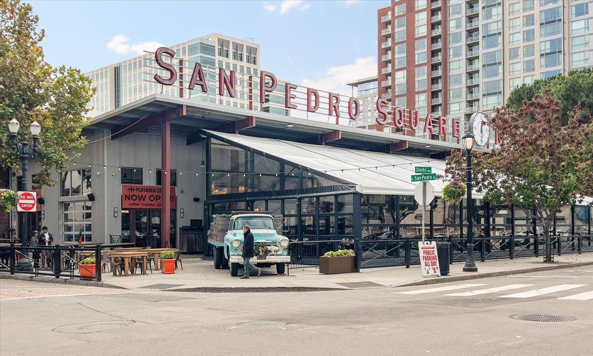 166 Nexus Loop San Jose, CA 95110 - Photo 29 of 29 a view of a building with sitting area