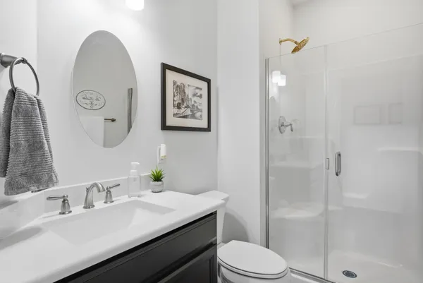 a very nice looking room with a large window