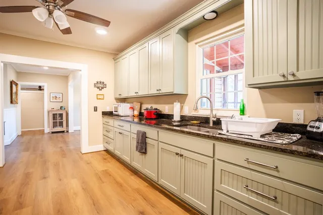 a view of front door