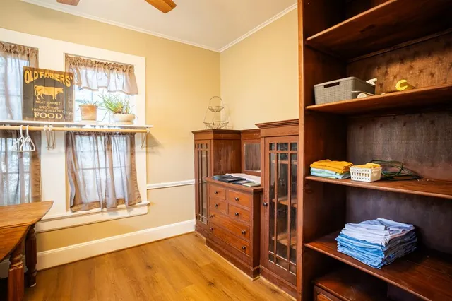 a kitchen with stainless steel appliances granite countertop a stove and a refrigerator