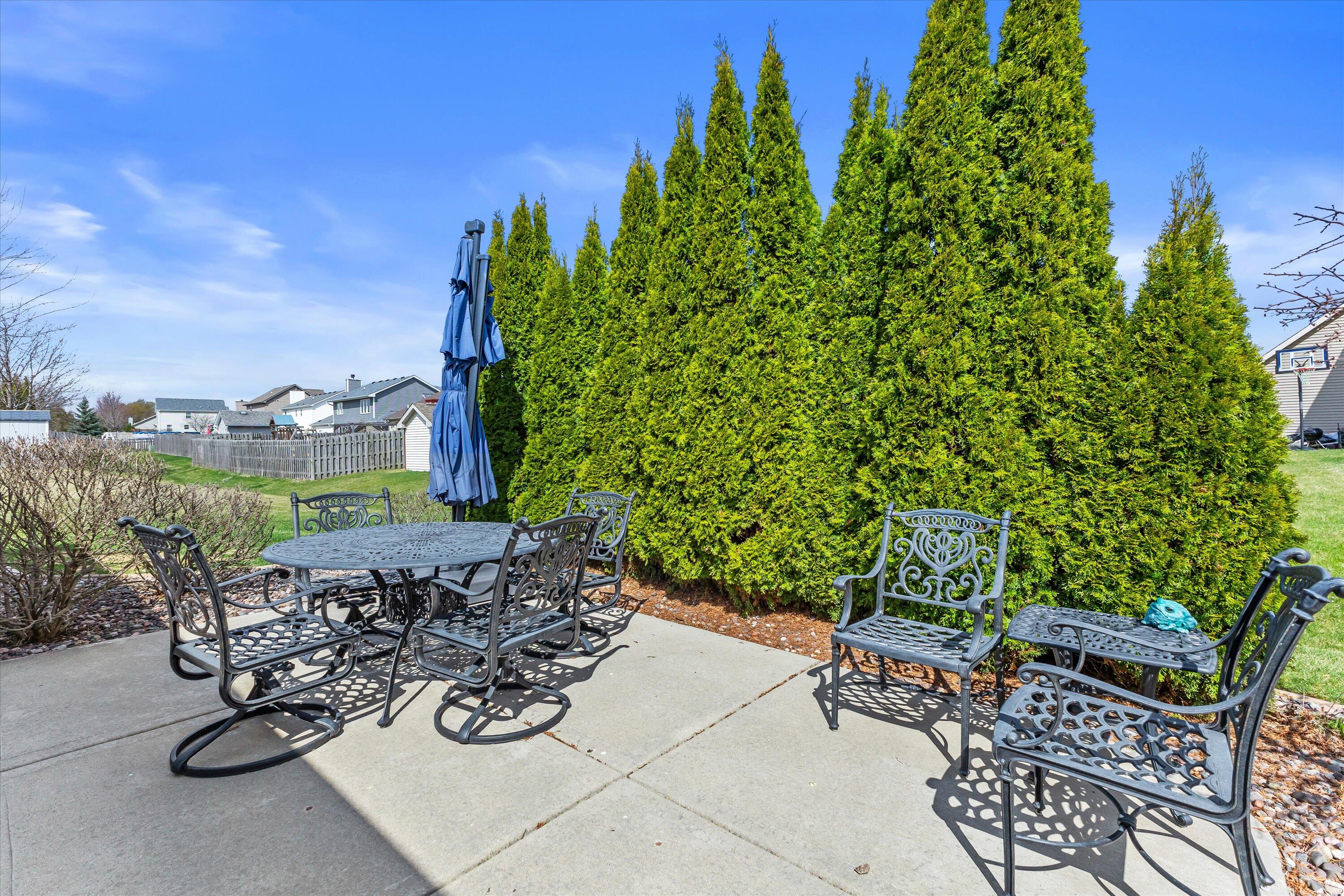 8316 Ivanhoe Place Sturtevant, WI 53177 - Photo 37 of 41 Private Patio