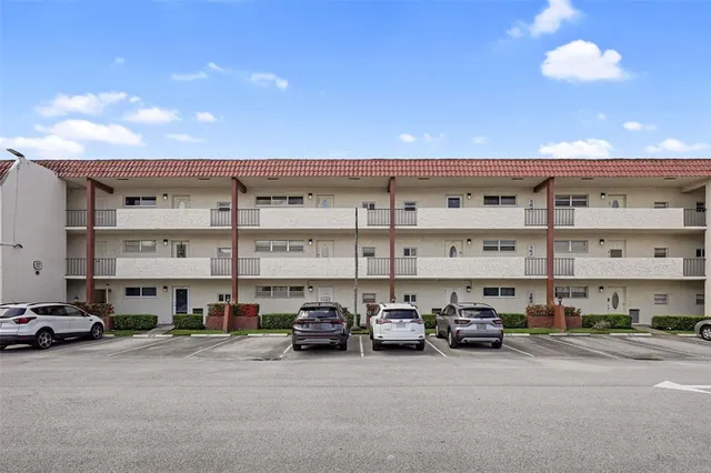 a car parked in front of a building