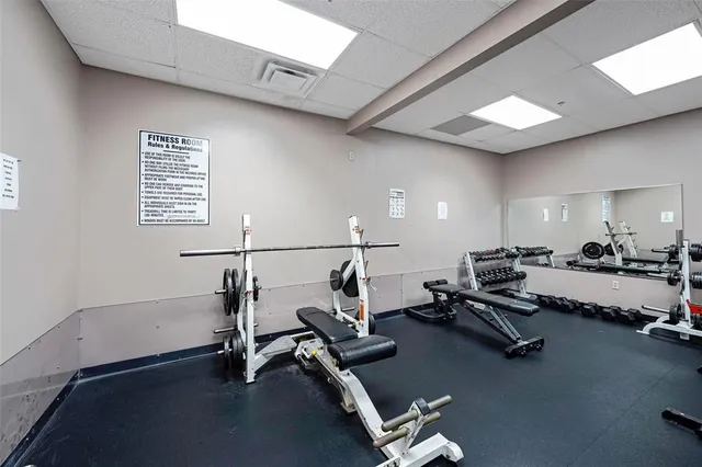 a group of people sitting at tables in a room