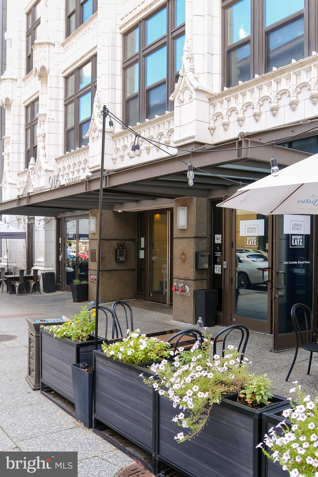 916 G St. Northwest, Unit 306 Washington, DC 20001 - Photo 24 of 25 Restaurant on ground level