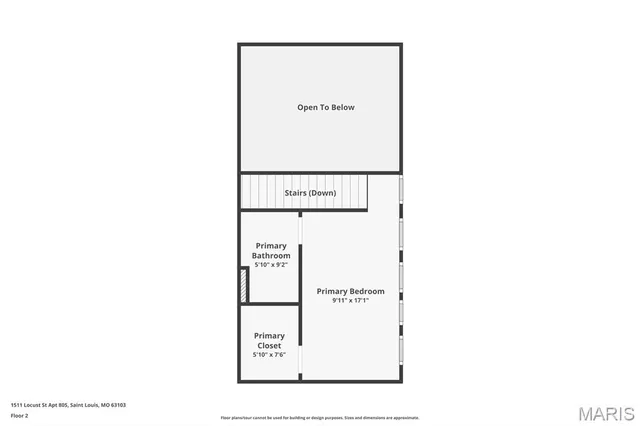 $220,000 | 1511 Locust Street, Unit 805, St. Louis, MO 63103