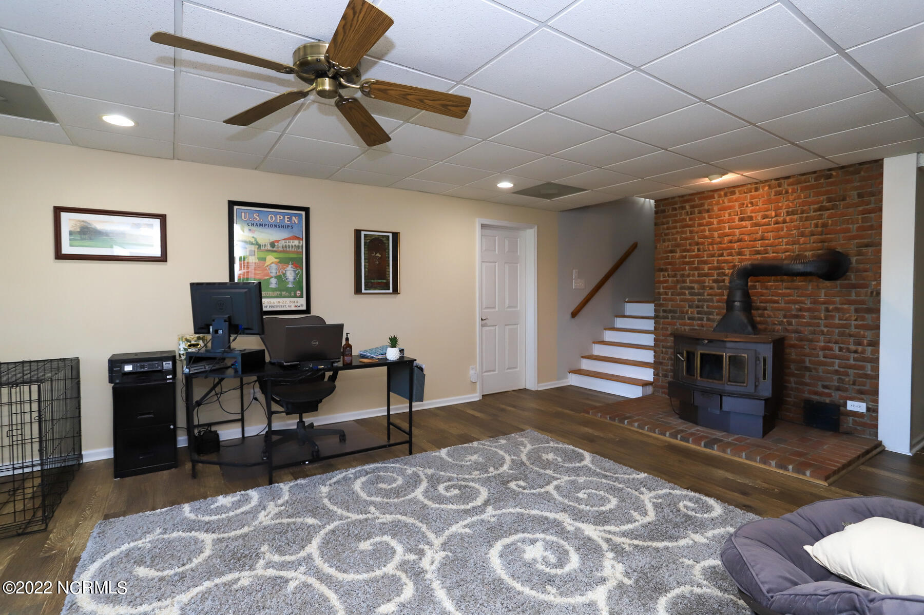 352 Derby Road Jackson Springs, NC 27281 - Photo 20 of 42 lower family room4