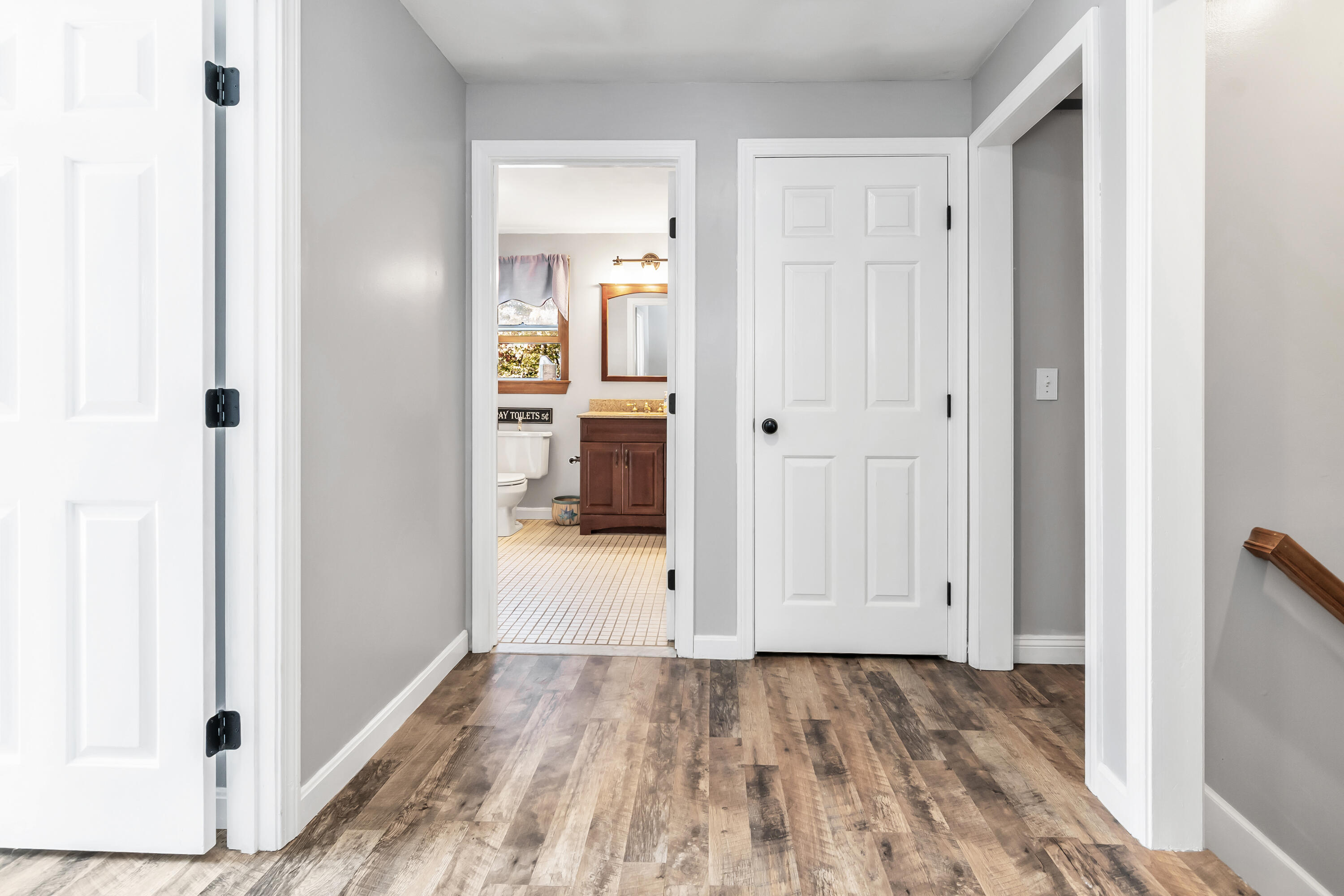76 Trout Brook Road Mashpee, MA 02649 - Photo 26 of 43 a view of a bedroom bathroom and front door