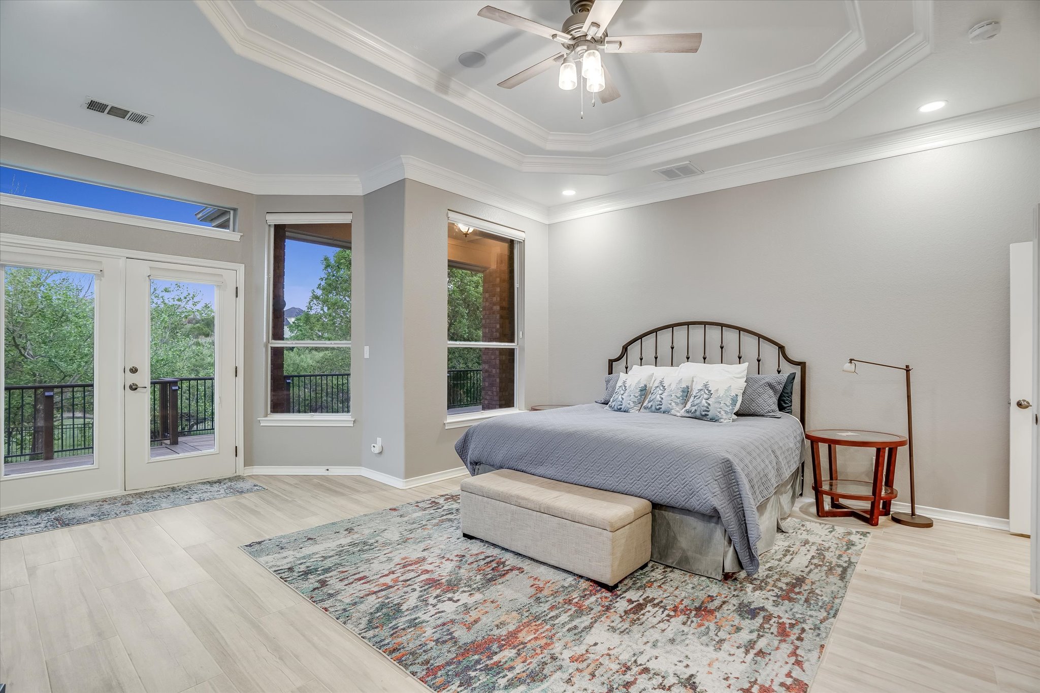 1400 Tom Sawyer Road Austin, TX 78737 - Photo 16 of 40 Private retreat with updated flooring and access to outdoor living.