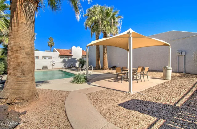 a view of a room with stairs