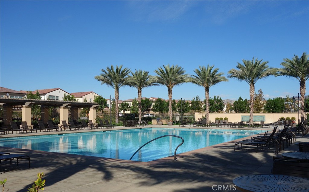 238 Shelbourne Irvine, CA 92620 - Photo 30 of 36 a view of outdoor space with swimming pool and seating