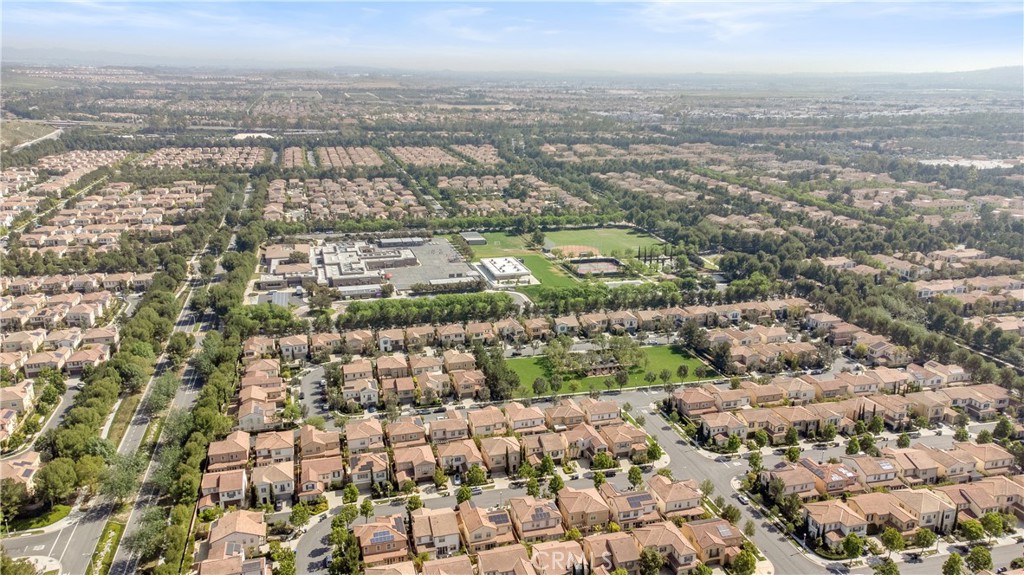 238 Shelbourne Irvine, CA 92620 - Photo 35 of 36 an aerial view of residential building with green space