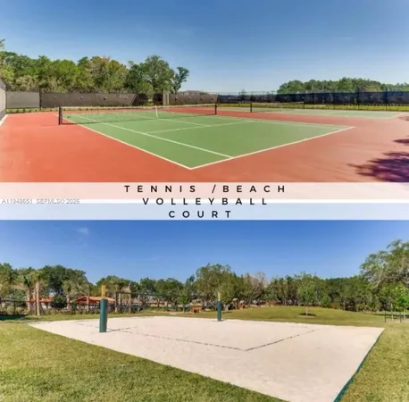 a view of a tennis court
