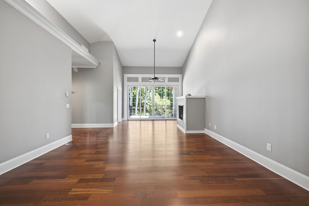 2143 Ridgecrest Circle, Unit 1 Hiawassee, GA 30546 - Photo 43 of 53 wooden floor in an empty room with a window