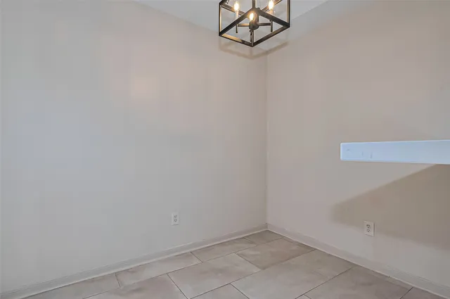 a view of a small space