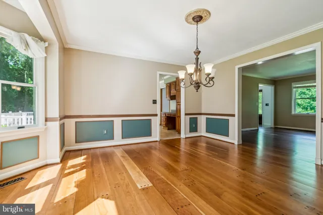 a view interior of the house with wooden floor