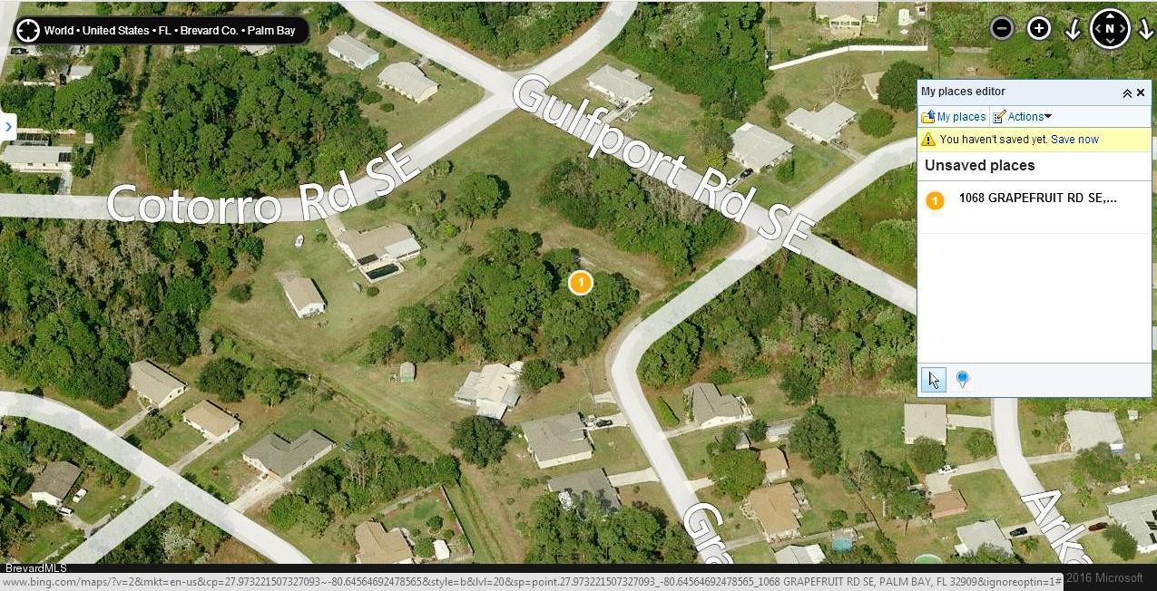 1068 Grapefruit Road Southeast Palm Bay, FL 32909 - Photo 1 of 8 1068 grapefruilt oblique