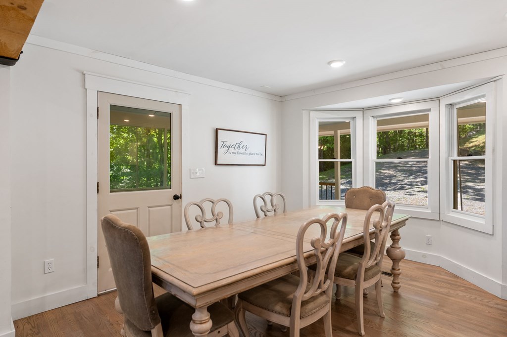 760 River Bend Lane Blue Ridge, GA 30513 - Photo 27 of 101 a dining room with furniture and window