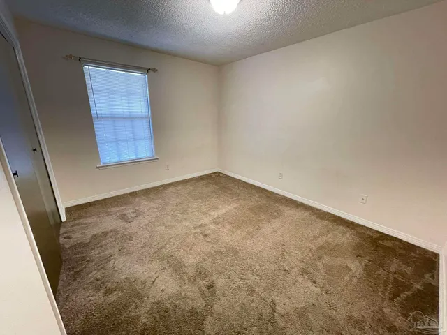 a view of a big room with closet and wooden floor