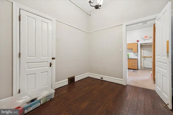 wooden floor in an empty room