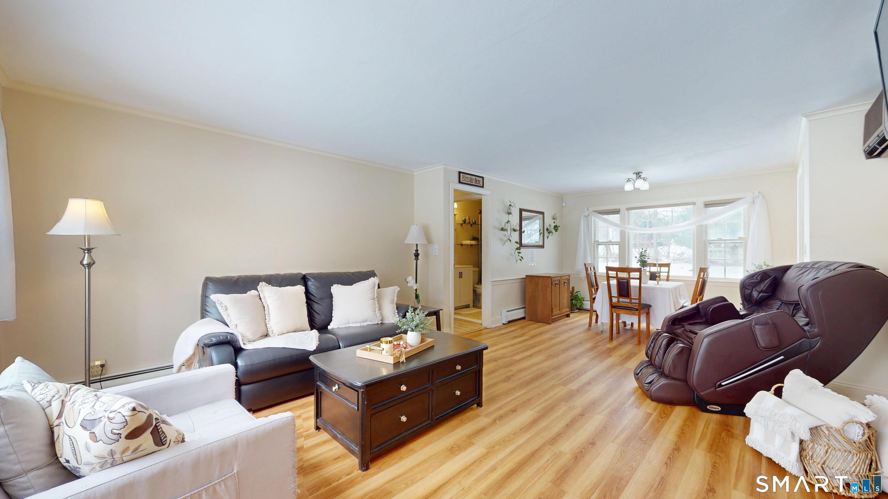 33 Olney Road Wethersfield, CT 06109 - Photo 4 of 27 Open-concept living and dining room