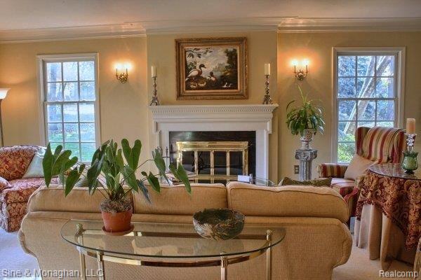 1051 Audubon Road Grosse Pointe, MI 48230 - Photo 5 of 25 Living Room 2nd View.jpg