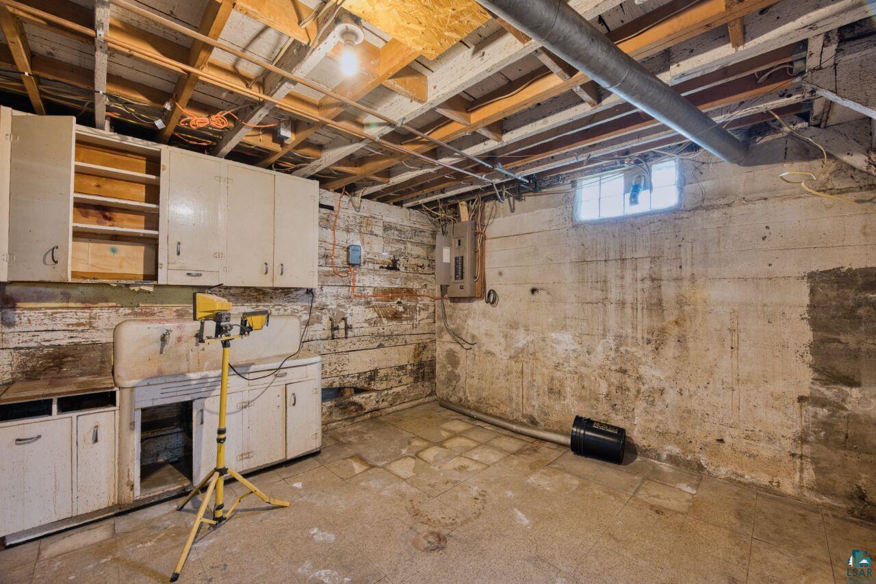 4755 Judd Road Gilbert, MN 55741 - Photo 25 of 50 Below grade area with electric panel