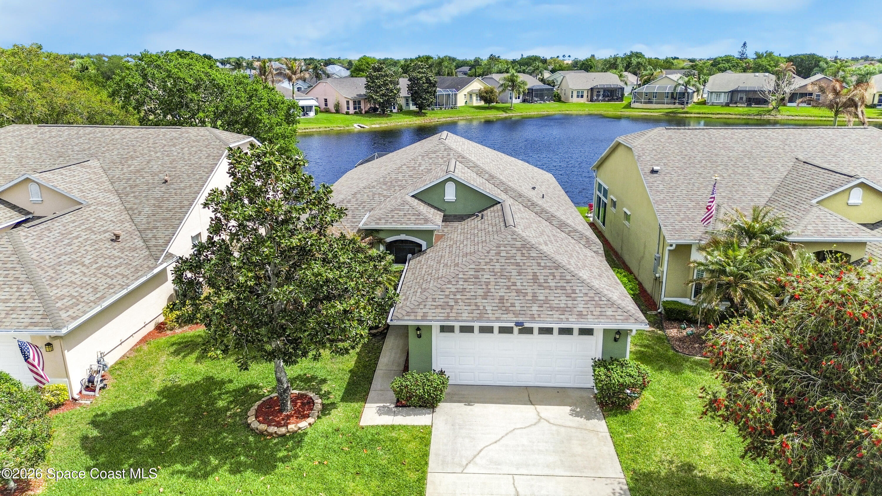 1705 Ficus Point Drive Melbourne, FL 32940 - Photo 17 of 21 19 - Aerial