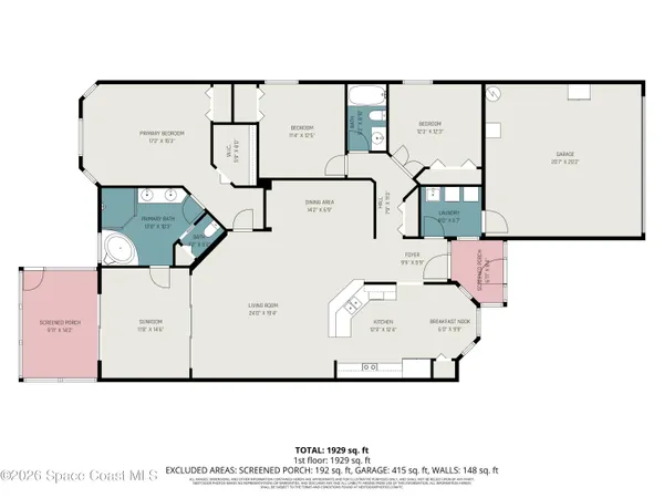 $425,000 | 1705 Ficus Point Drive, Melbourne, FL 32940