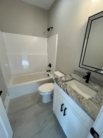 an entryway of a house