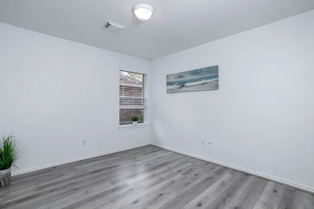 wooden floor in an empty room