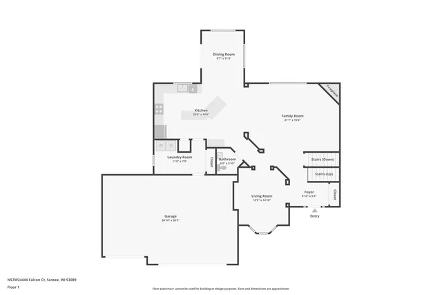 $674,900 | N57W24444 Falcon Court, Sussex, WI 53089