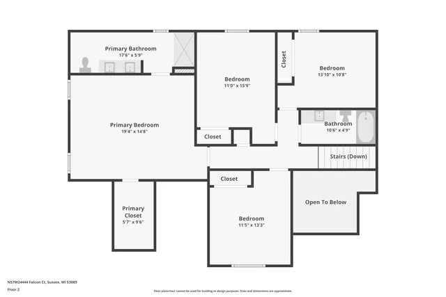 $674,900 | N57W24444 Falcon Court, Sussex, WI 53089