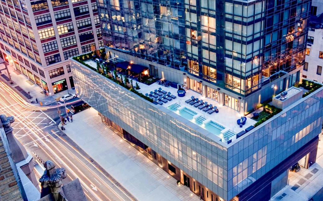 246 Spring Street, Unit 3504 Manhattan, NY 10013 - Photo 8 of 11 front view of a building