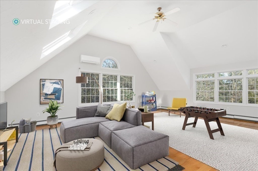 1 Huckleberry Hill Lane Hingham, MA 02043 - Photo 22 of 30 a living room with furniture and a large window