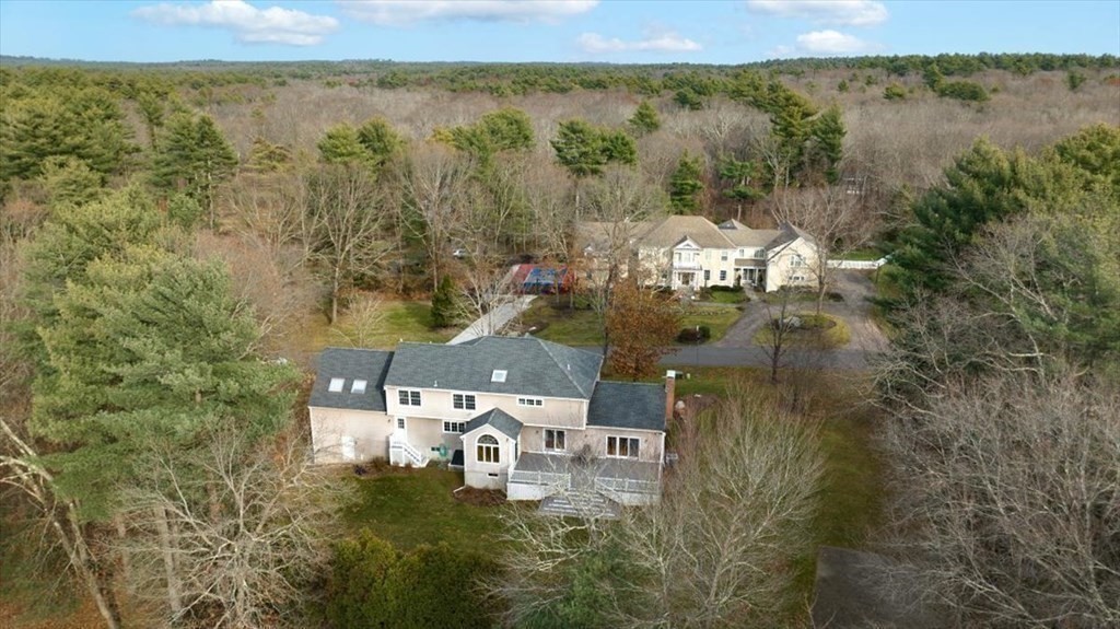 1 Huckleberry Hill Lane Hingham, MA 02043 - Photo 28 of 30 a view of a lake in middle of the town