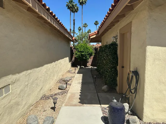 a view of a front door of the house