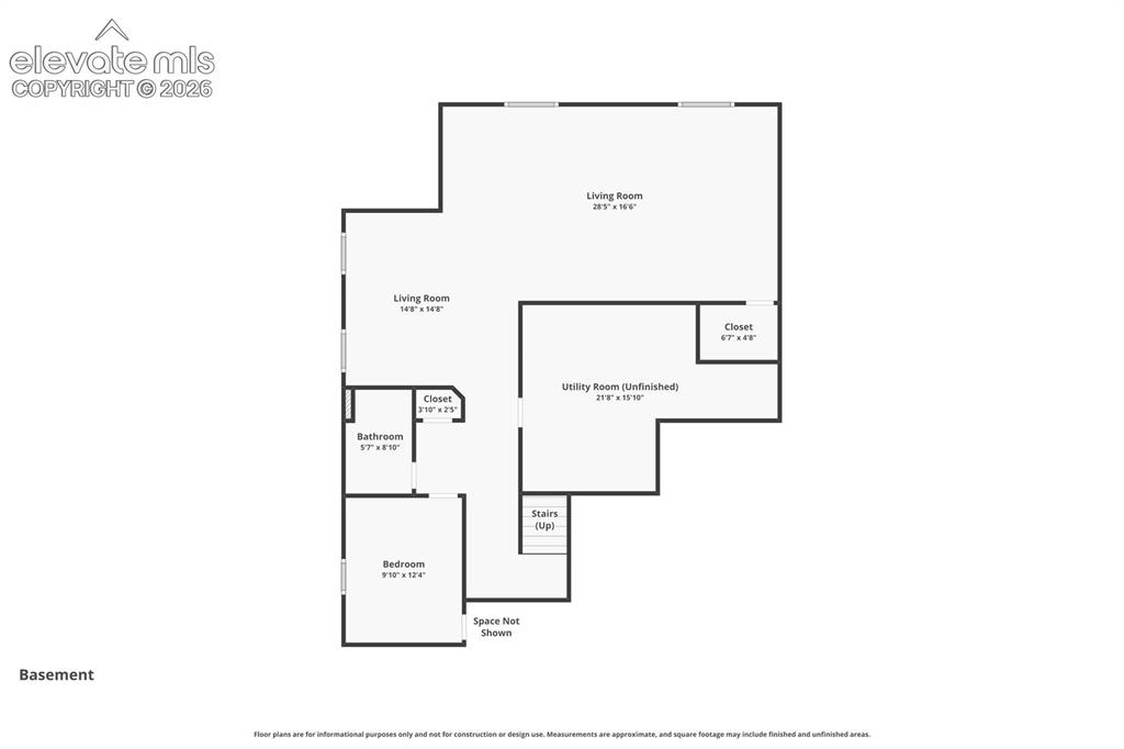 2264 Reed Grass Way Colorado Springs, CO 80915 - Photo 50 of 50 a picture of a room with a floor plan