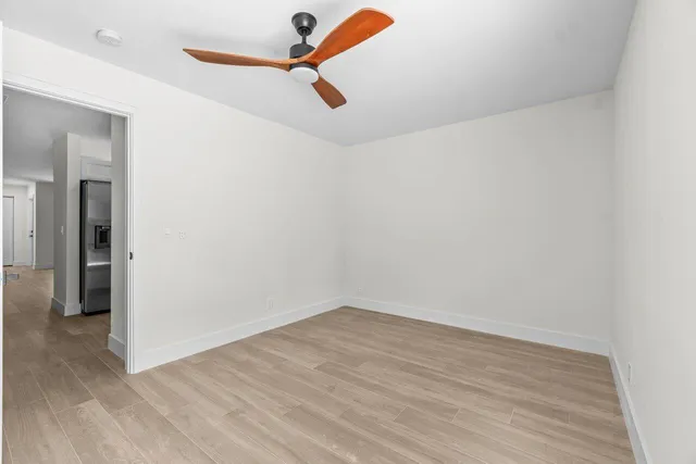 wooden floor in an empty room